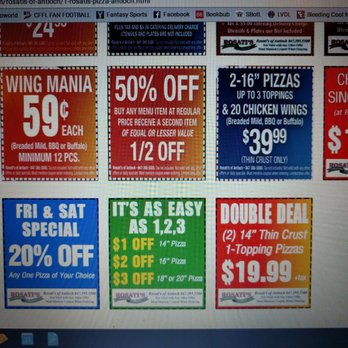 Rosati's - The coupon they didn't let me use.... - Pizza Near Me - Antioch, Illinois