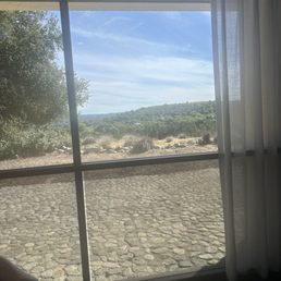 The view from the table..