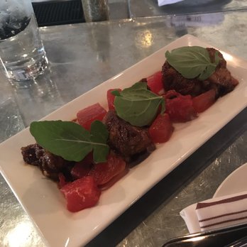 The Pullman - Pork belly with watermelon - New American Near Me - Glenwood Springs, Colorado