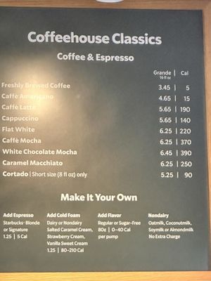 Menu photo 7 Starbucks Howard Beach, NY