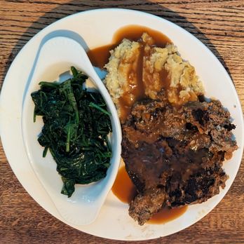 Winston's Cafe - This is the Meatloaf Lunch Special. Photo taken October 27, 2025. - New American Near Me - Chesapeake, Virginia Winston's Cafe - This is the Meatloaf Lunch Special. Photo taken October 27, 2025. - New American Near Me - Chesapeake, Virginia