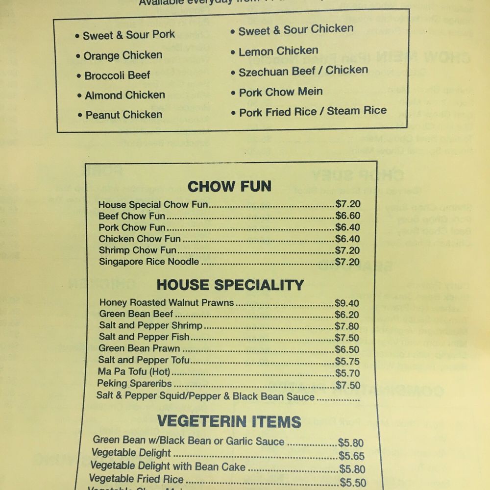 Kowloon Kitchen - Menu 4 - Chinese Near Me - San Jose, California Kowloon Kitchen - Menu 4 - Chinese Near Me - San Jose, California
