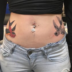 Yorktown Tattoo - Traditional and neotraditional sparrows life and death by @ascensionart aka Brian Thomas