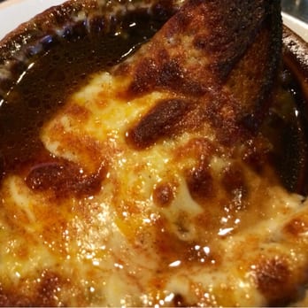 Sal's Place - French onion soup was good with lots of cheese and onions in a heart broth - American Near Me - Massapequa, New York Sal's Place - French onion soup was good with lots of cheese and onions in a heart broth - American Near Me - Massapequa, New York