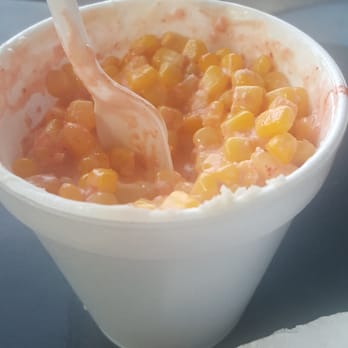 El Mango Loko Refresqueria - Corn in a cup - Desserts Near Me - Houston, Texas