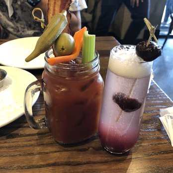 Another Broken Egg Cafe - Spicy bloody and cherry mimo - American Near Me - Austin, Texas Another Broken Egg Cafe - Spicy bloody and cherry mimo - American Near Me - Austin, Texas