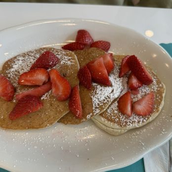 Doozie's Place - Gluten free pancake. This is a full stack. Little small, but good! - Breakfast & Brunch Near Me - Ocean City, New Jersey
