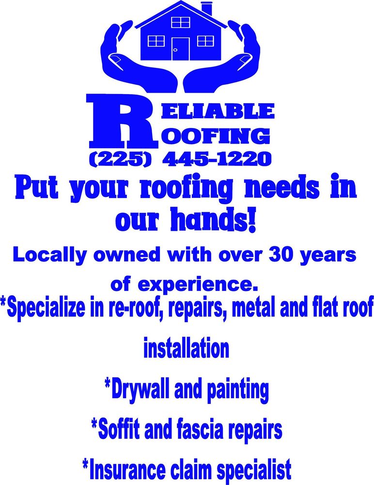 Slide of Reliable Roofing