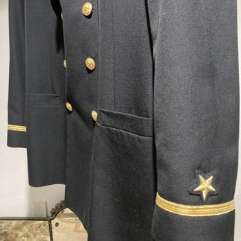 Brass Bobbin - Naval dress jacket needed rank updates. We work on all branches of the military - Sewing & Alterations Near Me - Moscow, Idaho Brass Bobbin - Naval dress jacket needed rank updates. We work on all branches of the military - Sewing & Alterations Near Me - Moscow, Idaho