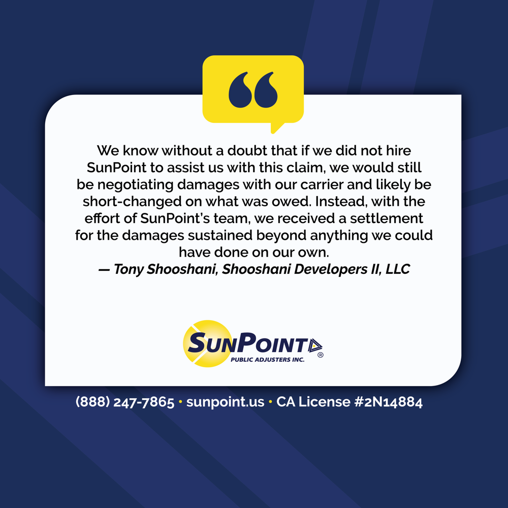 SUNPOINT PUBLIC ADJUSTERS Updated August 2024 98 Photos 3558
