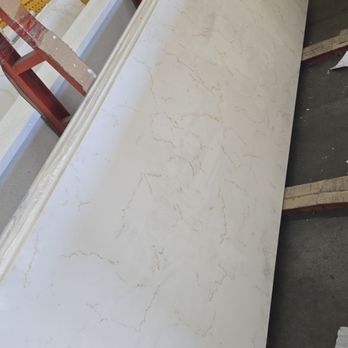 HomeCo - This is directly from their warehouse crates!  Looks NOTHING like the display in their showroom. - Countertop Installation Near Me - El Monte, California