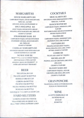 Menu photo 3 Taqueria Outlaw Bisbee, AZ Menu photo 3 Taqueria Outlaw Bisbee, AZ