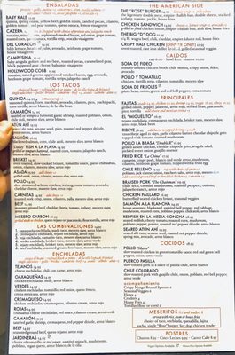 Menu photo 1 Mesero - Southlake Southlake, TX