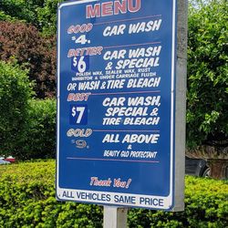 Soft Cloth Car Wash - Prices.