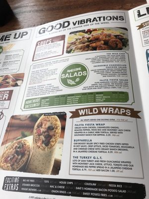 Menu photo 5 Wild Wing Cafe Powell, TN