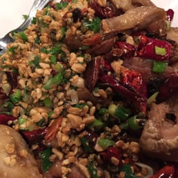 Legend House - T4 - Chili Pork Intestines - $16.95 - paella, food - Chinese Near Me - Coquitlam, British Columbia