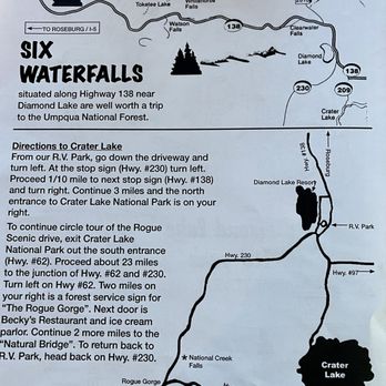 Diamond Lake RV Park - September 2, 2025 - Great scenic drives near the RV park. - RV Parks Near Me - Crescent, Oregon Diamond Lake RV Park - September 2, 2025 - Great scenic drives near the RV park. - RV Parks Near Me - Crescent, Oregon