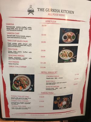 Menu photo 3 The Gurkha Kitchen San Ramon, CA Menu photo 3 The Gurkha Kitchen San Ramon, CA