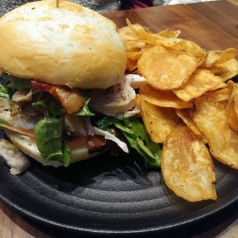 GRANVILLE - Turkey Club with Gluten free roll - New American Near Me - Pasadena, California GRANVILLE - Turkey Club with Gluten free roll - New American Near Me - Pasadena, California
