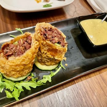 RedFarm - Pastrami Egg Roll - Chinese Near Me - Austin, Texas RedFarm - Pastrami Egg Roll - Chinese Near Me - Austin, Texas