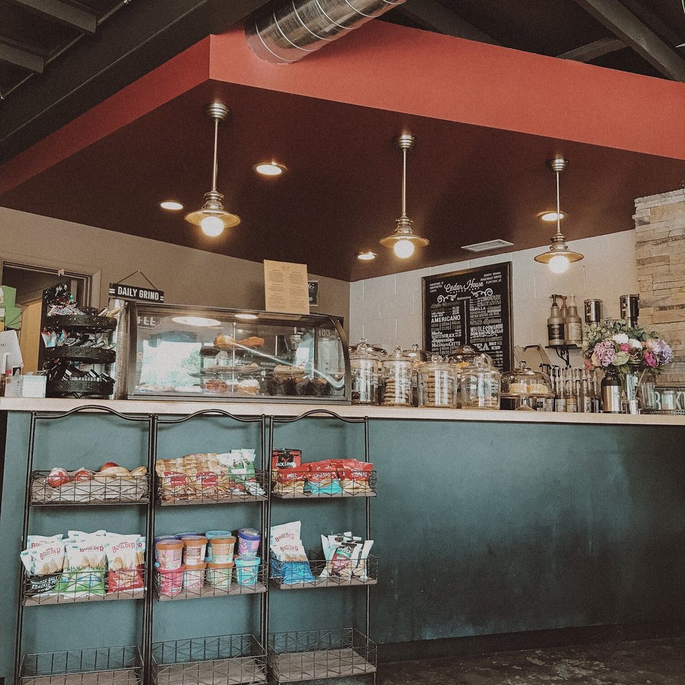 Cedar House - Inside area with yummy pastries! - Coffee & Tea Near Me - Flagstaff, Arizona