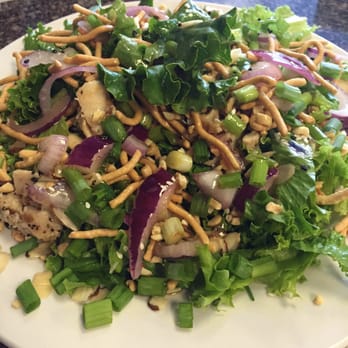 Bean & Leaf Cafe - Asian chicken salad, loved it!! - Coffee & Tea Near Me - Manteca, California