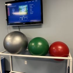 SportsCare Physical Therapy - Background Music is always played to comfort the working environment.
