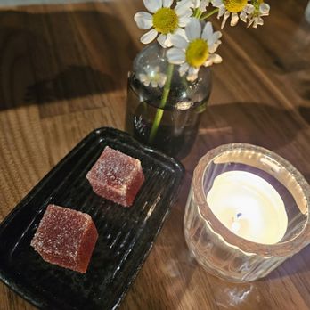 Backbone - Mignardise: Strawberry Passion Fruit Jelly - New American Near Me - Glendale, California