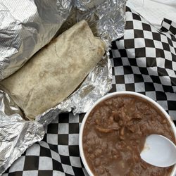 Pelon's Baja Grill - Kids bean burrito