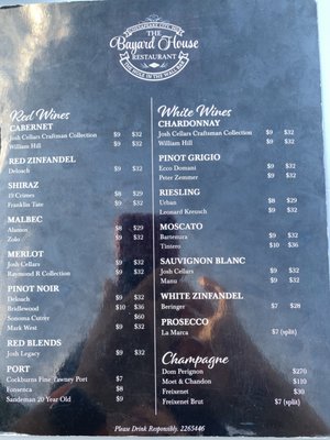Menu photo 5 The Bayard House Chesapeake City, MD Menu photo 5 The Bayard House Chesapeake City, MD
