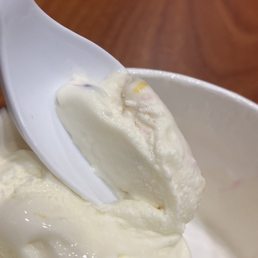 The hair in my ice cream. The hair in my ice cream.