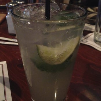 Saltgrass Steak House - Gin and ginger mojito - Hendrick's gin, Monin cucumber, fresh lime juice, Gosling's ginger beer and mint - Steakhouses Near Me - Laughlin, Nevada