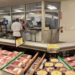 Ingle's Market - They're cutting my meat