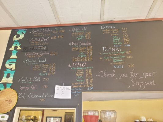 Menu photo 3 Saigon Xich Lo Grants Pass, OR