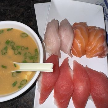 Sushi Pier Tahoe - Nigiri and miso soup - Sushi Bars Near Me - Stateline, Nevada Sushi Pier Tahoe - Nigiri and miso soup - Sushi Bars Near Me - Stateline, Nevada