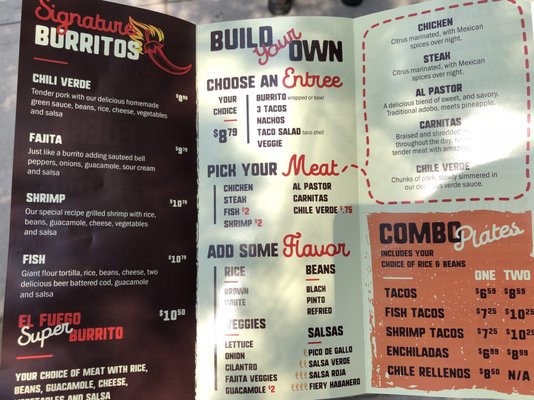 Menu photo 2 El Fuego Express Sacramento, CA Menu photo 2 El Fuego Express Sacramento, CA