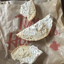 Tim Hortons - This is my "cream cheese bagel"