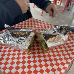 Chicken cacciatore sandwich