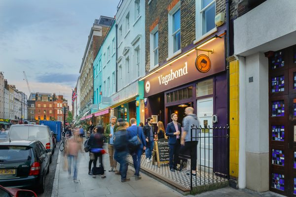 Vagabond Wines Charlotte Street, Fitzrovia by null