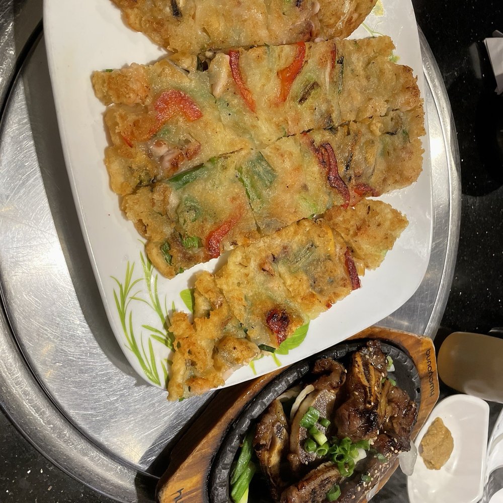 Jong Ga House - Seafood Pancake and Galbi lunch special - Korean Near Me - Oakland, California Jong Ga House - Seafood Pancake and Galbi lunch special - Korean Near Me - Oakland, California