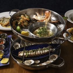 Rock Island Oyster Bar & Grill - Our mouth watering seafood tower.