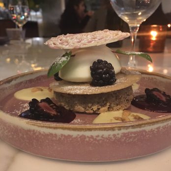 Ricarda's - Some sort of artistic dessert. - Mediterranean Near Me - Toronto, Ontario