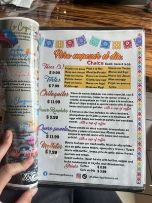 Menu photo 1 La Calavera Garbancera San Antonio, TX