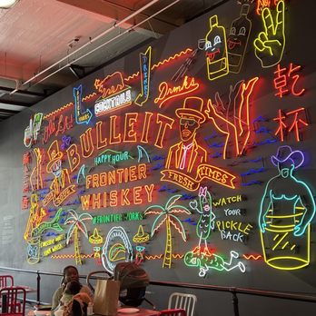 Central Market - neon signs on the wall - Grocery Near Me - Los Angeles, California Central Market - neon signs on the wall - Grocery Near Me - Los Angeles, California