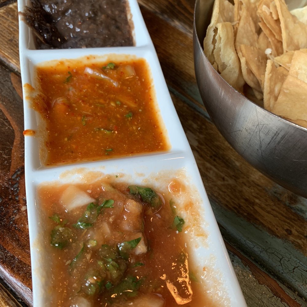 Antojitos Mexicanos - Salsa. Honestly eating this awesome trio while drinking some Awesome margs (all mixes house made) sets the course for an awesome meal. - Mexican Near Me - Appleton, Wisconsin