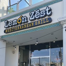 Exterior outside entrance of Lemon Zest - Sherman Oaks, California Exterior outside entrance of Lemon Zest - Sherman Oaks, California