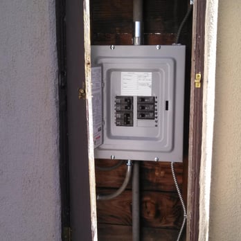 D & L Electrical - This was the transition from an old fuse box to a circuit breaker panel. This is a temporary transition, until the utility co... - Electricians Near Me - Long Beach, California D & L Electrical - This was the transition from an old fuse box to a circuit breaker panel. This is a temporary transition, until the utility co... - Electricians Near Me - Long Beach, California