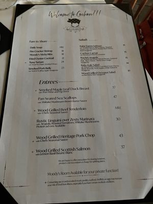 Menu photo 1 Cochon on 2nd Williamsburg, VA
