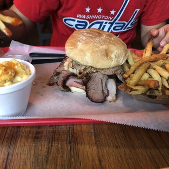 Black Hog BBQ - Triple Meat Mofo with fries and Mac and cheese - Barbeque Near Me - Frederick, Maryland Black Hog BBQ - Triple Meat Mofo with fries and Mac and cheese - Barbeque Near Me - Frederick, Maryland