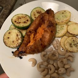 Schwab Family Farm Market - Meal I made from their market (excluding the cashews)